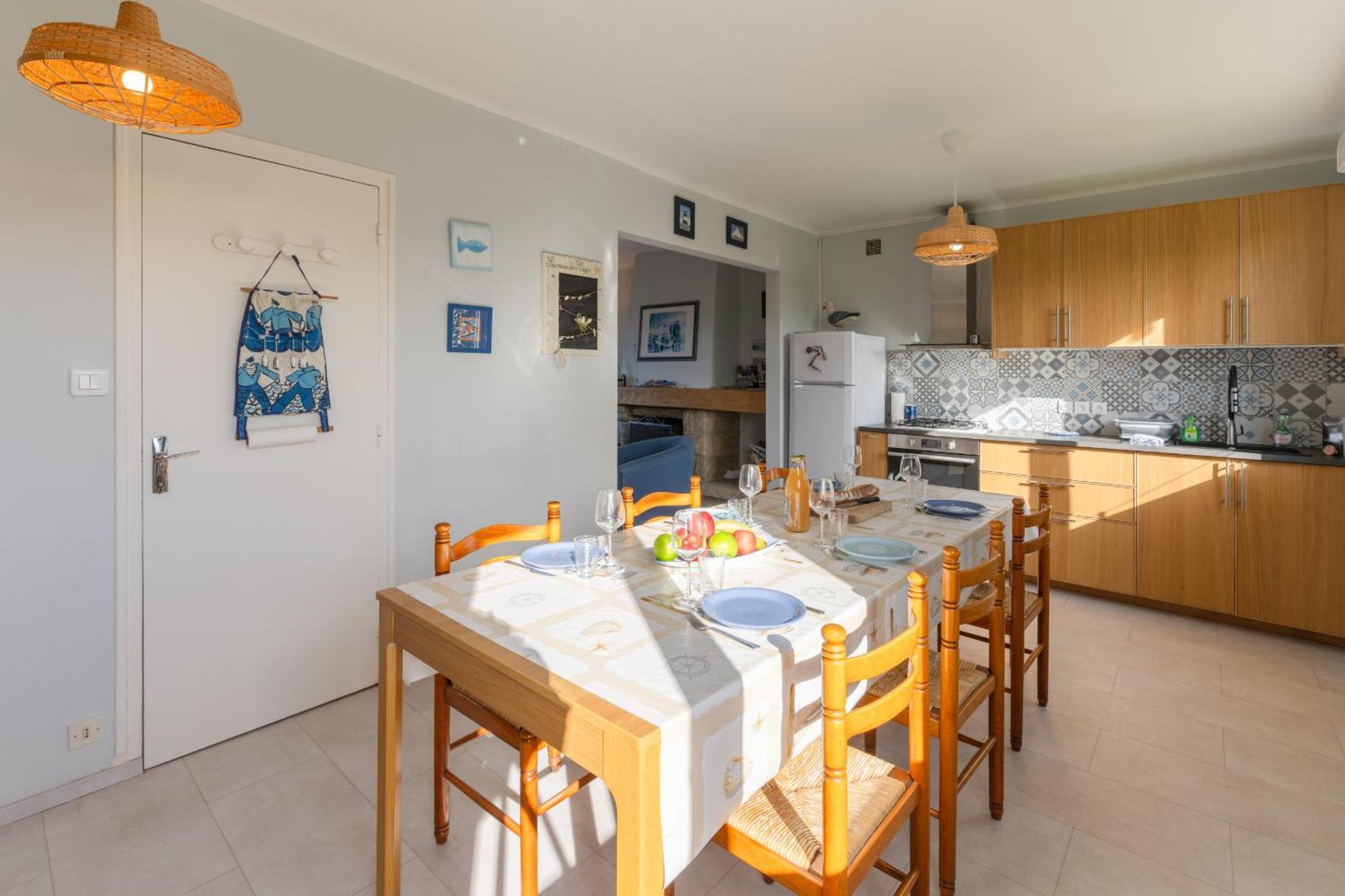 Ty Mor Bras - Maison Familiale A 2 Pas De La Plage Portsall Exterior photo