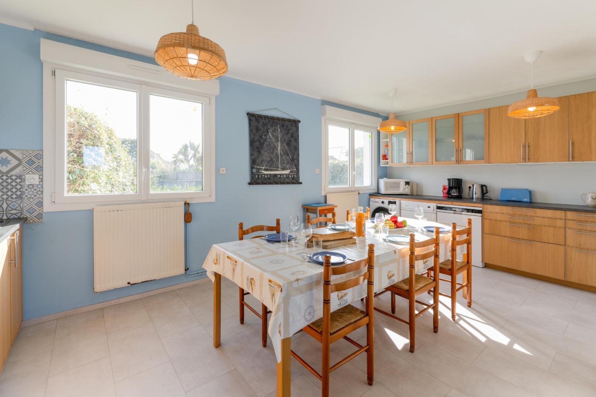 Ty Mor Bras - Maison Familiale A 2 Pas De La Plage Portsall Exterior photo